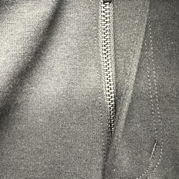 American Giant Pants Womens 8 Black Knit Commuter Chino Stretch Made USA - Picture 3 of 8